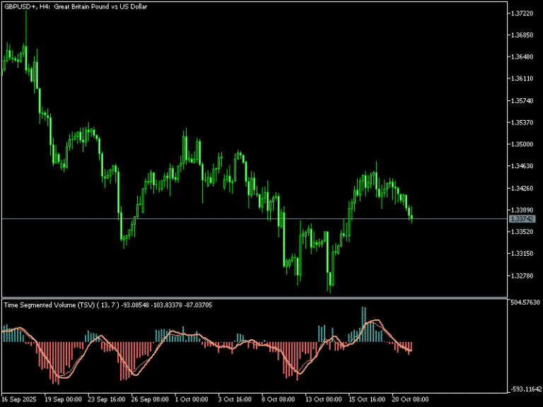Time Segmented Volume Indicator MT5